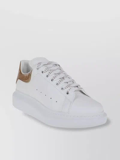 Alexander Mcqueen Chunky Sole Sneakers Glitter Detail