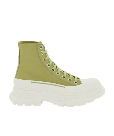 ALEXANDER MCQUEEN ALEXANDER MCQUEEN TREAD SLICK HIGH-TOP SNEAKERS