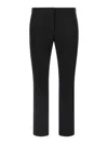 Alexander Mcqueen Alexander Mc Queen Cigarette Trousers In Black