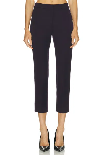 Alexander Mcqueen Cigarette Trouser In Blue