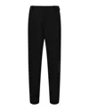 Alexander Mcqueen Cigarette Trousers In Black
