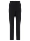 Alexander Mcqueen Alexander Mc Queen Cigarette Trousers In Black