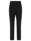 Alexander Mcqueen Wool-blend Twill Straight-leg Pants In Blue