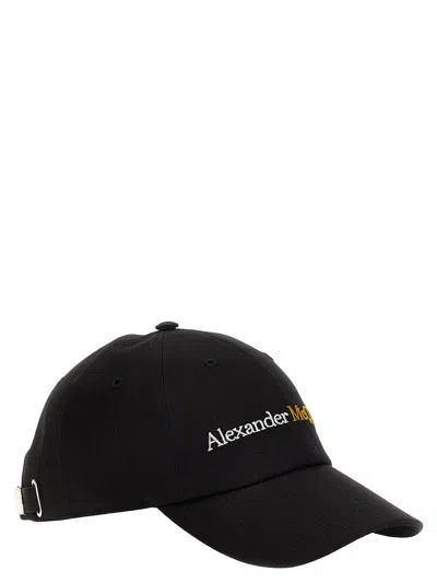 Alexander Mcqueen Hat With Logo In Black