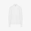 Alexander Mcqueen Classic Shirt In Optical White