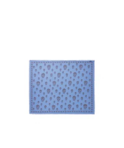 Alexander Mcqueen Classic Skull Scarf