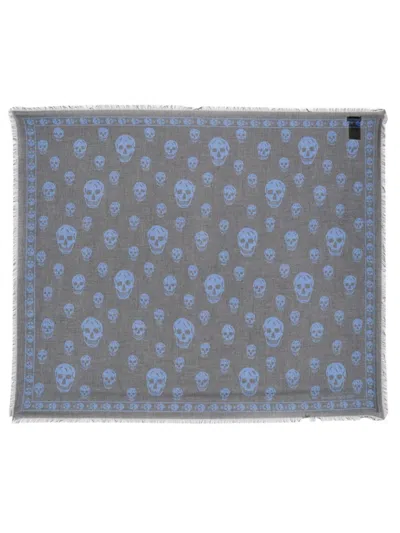 ALEXANDER MCQUEEN ALEXANDER MCQUEEN CLASSIC SKULL SCARF