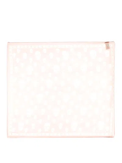 ALEXANDER MCQUEEN BUFANDA - COLOR CARNE Y NEUTRAL