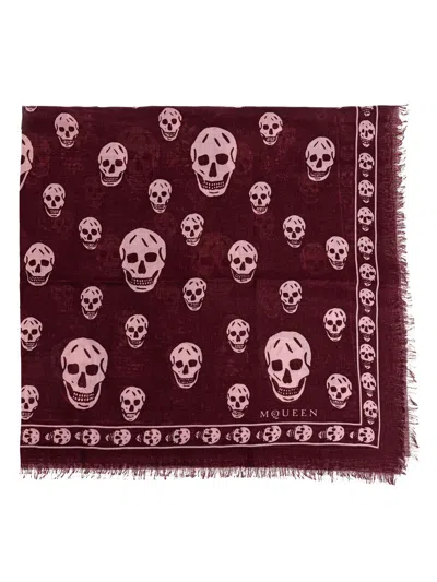 ALEXANDER MCQUEEN CLASSIC SKULL SCARF
