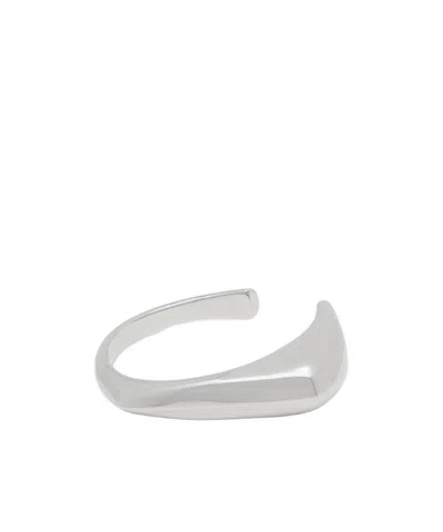 Alexander Mcqueen Claw Bracelet In White
