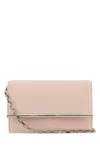 Alexander Mcqueen Mini Rectangular Cross-bar Clutch In Pink