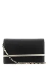 Alexander Mcqueen Mini Cross-bar Cross Body Bag In Black