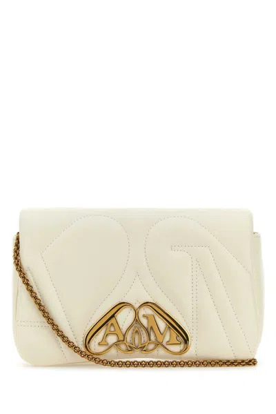 Alexander Mcqueen Clutch In White
