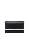 Alexander Mcqueen Mini Cross-bar Cross Body Bag In Black