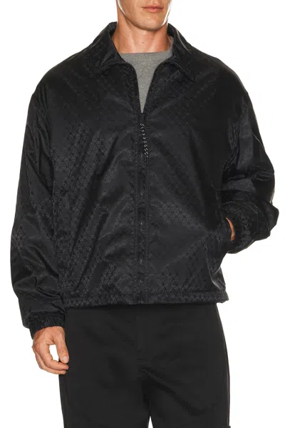 Alexander Mcqueen Coach Jacket In Blue