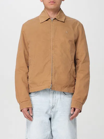 Alexander Mcqueen Coat  Men Color Brown In Blue