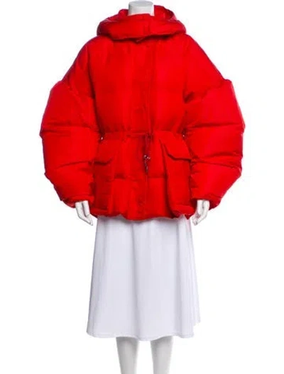 Pre-owned Alexander Mcqueen Coat W/ Tags In Red