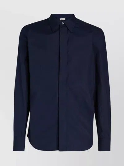 Alexander Mcqueen Collar Button-down Poplin Shirt