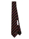 Alexander Mcqueen College Tie In Black