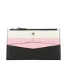 Alexander Mcqueen Colour Block Zip Wallet