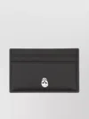 Alexander Mcqueen Compact Design Wallet With Minimalist Style In Black