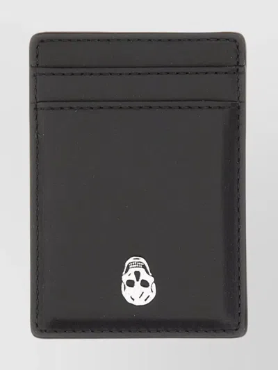 ALEXANDER MCQUEEN COMPACT SKULL MOTIF WALLETS & CARDHOLDERS