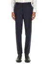 Alexander Mcqueen Alexander Mc Queen Tailored Cigarette Pants In Blu
