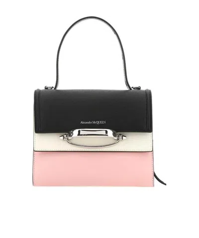 Alexander Mcqueen Contrast Panel Tote Bag
