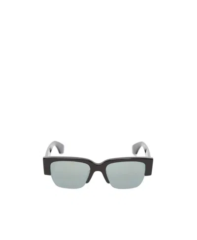ALEXANDER MCQUEEN ALEXANDER MCQUEEN EYEWEAR LOGO PRINTED SUNGLASSES