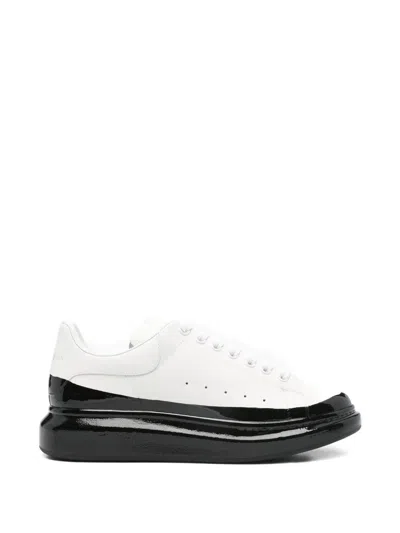 Alexander Mcqueen Oversized Sneakers 'white Black Sole'
