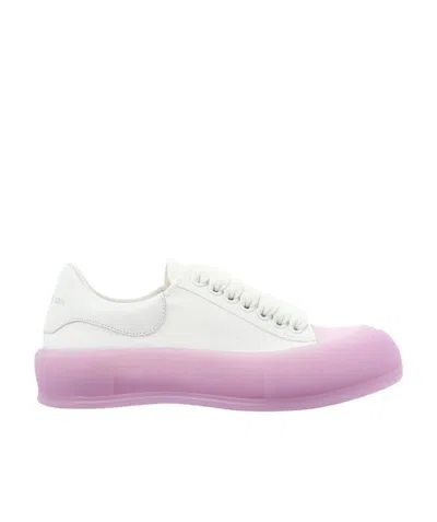 ALEXANDER MCQUEEN ALEXANDER MCQUEEN DECK LACE-UP SNEAKERS