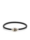 Alexander Mcqueen Skull Rubber Bracelet