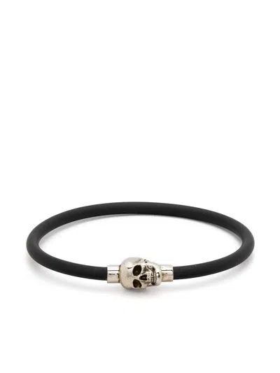 ALEXANDER MCQUEEN CORD SKULL BRACELET