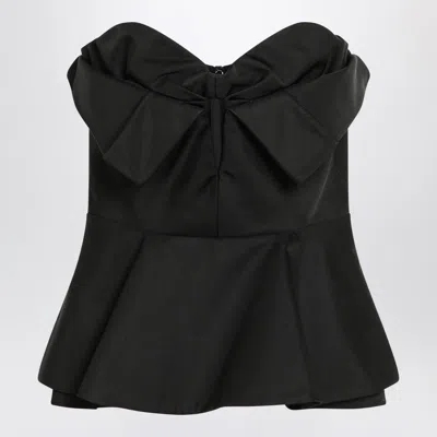 ALEXANDER MCQUEEN ALEXANDER MCQUEEN CORSET TOP IN BLEND