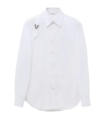 ALEXANDER MCQUEEN COTTON ARROW-HARNESS SHIRT