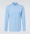 Alexander Mcqueen Slim-fit Harness-detailed Stretch-cotton Shirt
