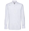 Alexander Mcqueen Cotton Blend Shirt With Elastane In White