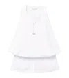 Alexander Mcqueen Alexander Mc Queen Ribbed Top In White