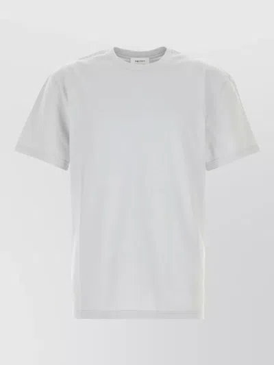 Alexander Mcqueen Cotton Crew Neck Short Sleeve T Shirt In White