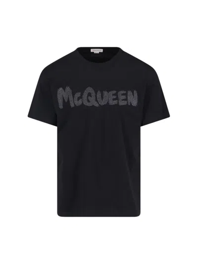 ALEXANDER MCQUEEN COTTON CREW-NECK T-SHIRT