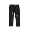 Alexander Mcqueen Cotton Denim Jeans In Black