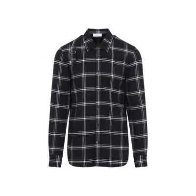ALEXANDER MCQUEEN ALEXANDER MCQUEEN  COTTON FLANNEL CHECKERED SHIRT