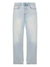 Alexander Mcqueen Denim Jeans In Blue