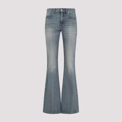 Alexander Mcqueen Cotton Jeans In Blue