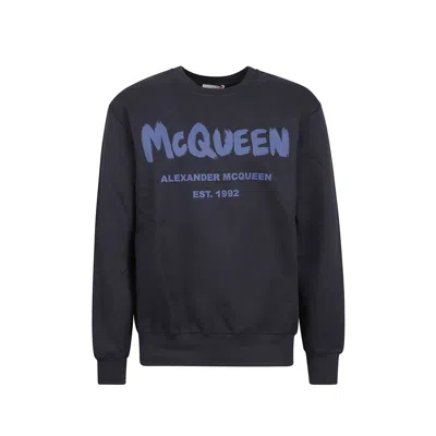 Alexander Mcqueen Cotton Logo Sweatshirt