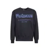 Alexander Mcqueen Graffiti Logo Print Sweatshirt