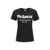 ALEXANDER MCQUEEN COTTON LOGO T-SHIRT