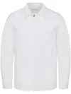 Alexander Mcqueen Cotton Long-sleeved Shirt In White