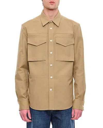 ALEXANDER MCQUEEN ALEXANDER MCQUEEN COTTON MILITARY POCKET SHIRT