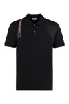 ALEXANDER MCQUEEN ALEXANDER MCQUEEN COTTON-PIQUÉ POLO SHIRT